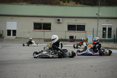 10/03/2013 : 1ère manche du Trophée Vincent Sanchez à Lavelanet (Photos Antoine Camblor) 2013 — karting
