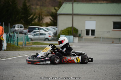 10/03/2013 : 1ère manche du Trophée Vincent Sanchez à Lavelanet (Photos Antoine Camblor) 2013 — karting