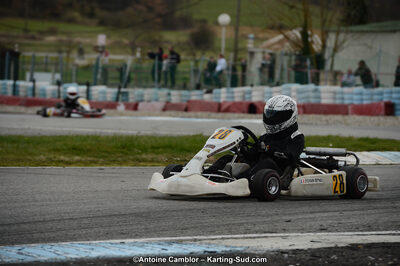 10/03/2013 : 1ère manche du Trophée Vincent Sanchez à Lavelanet (Photos Antoine Camblor) 2013 — karting