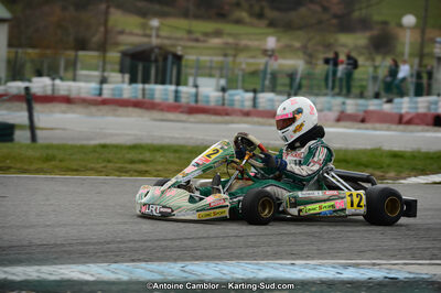 10/03/2013 : 1ère manche du Trophée Vincent Sanchez à Lavelanet (Photos Antoine Camblor) 2013 — karting