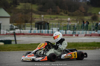 10/03/2013 : 1ère manche du Trophée Vincent Sanchez à Lavelanet (Photos Antoine Camblor) 2013 — karting