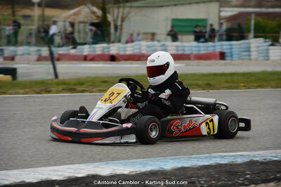 10/03/2013 : 1ère manche du Trophée Vincent Sanchez à Lavelanet (Photos Antoine Camblor) 2013 — karting