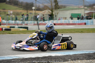 10/03/2013 : 1ère manche du Trophée Vincent Sanchez à Lavelanet (Photos Antoine Camblor) 2013 — karting