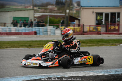 10/03/2013 : 1ère manche du Trophée Vincent Sanchez à Lavelanet (Photos Antoine Camblor) 2013 — karting