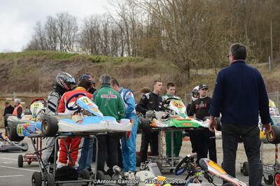 10/03/2013 : 1ère manche du Trophée Vincent Sanchez à Lavelanet (Photos Antoine Camblor) 2013 — karting