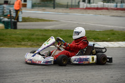 10/03/2013 : 1ère manche du Trophée Vincent Sanchez à Lavelanet (Photos Antoine Camblor) 2013 — karting
