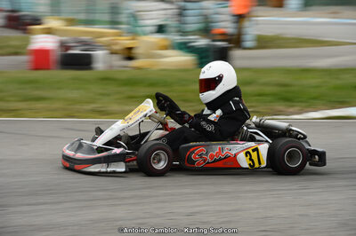 10/03/2013 : 1ère manche du Trophée Vincent Sanchez à Lavelanet (Photos Antoine Camblor) 2013 — karting
