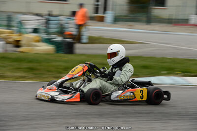 10/03/2013 : 1ère manche du Trophée Vincent Sanchez à Lavelanet (Photos Antoine Camblor) 2013 — karting