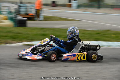 10/03/2013 : 1ère manche du Trophée Vincent Sanchez à Lavelanet (Photos Antoine Camblor) 2013 — karting
