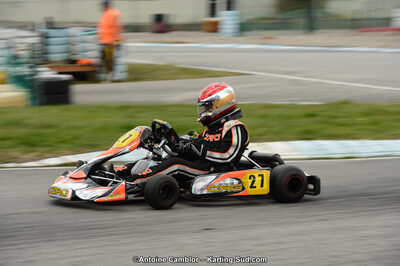 10/03/2013 : 1ère manche du Trophée Vincent Sanchez à Lavelanet (Photos Antoine Camblor) 2013 — karting