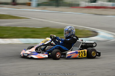 10/03/2013 : 1ère manche du Trophée Vincent Sanchez à Lavelanet (Photos Antoine Camblor) 2013 — karting