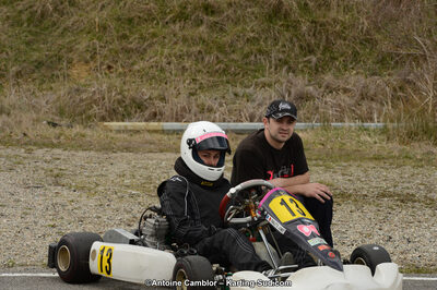 10/03/2013 : 1ère manche du Trophée Vincent Sanchez à Lavelanet (Photos Antoine Camblor) 2013 — karting