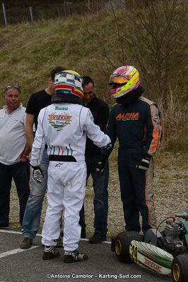 10/03/2013 : 1ère manche du Trophée Vincent Sanchez à Lavelanet (Photos Antoine Camblor) 2013 — karting
