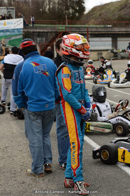 10/03/2013 : 1ère manche du Trophée Vincent Sanchez à Lavelanet (Photos Antoine Camblor) 2013 — karting