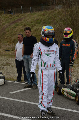 10/03/2013 : 1ère manche du Trophée Vincent Sanchez à Lavelanet (Photos Antoine Camblor) 2013 — karting