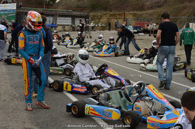 10/03/2013 : 1ère manche du Trophée Vincent Sanchez à Lavelanet (Photos Antoine Camblor) 2013 — karting