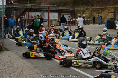 10/03/2013 : 1ère manche du Trophée Vincent Sanchez à Lavelanet (Photos Antoine Camblor) 2013 — karting