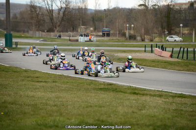 10/03/2013 : 1ère manche du Trophée Vincent Sanchez à Lavelanet (Photos Antoine Camblor) 2013 — karting