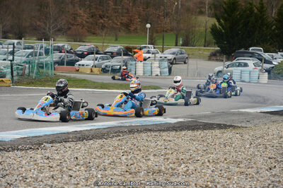 10/03/2013 : 1ère manche du Trophée Vincent Sanchez à Lavelanet (Photos Antoine Camblor) 2013 — karting