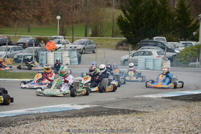 10/03/2013 : 1ère manche du Trophée Vincent Sanchez à Lavelanet (Photos Antoine Camblor) 2013 — karting