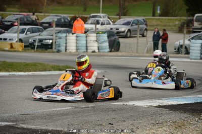 10/03/2013 : 1ère manche du Trophée Vincent Sanchez à Lavelanet (Photos Antoine Camblor) 2013 — karting