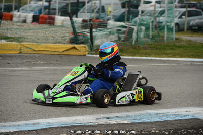 10/03/2013 : 1ère manche du Trophée Vincent Sanchez à Lavelanet (Photos Antoine Camblor) 2013 — karting