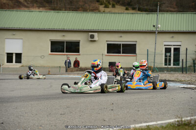 10/03/2013 : 1ère manche du Trophée Vincent Sanchez à Lavelanet (Photos Antoine Camblor) 2013 — karting
