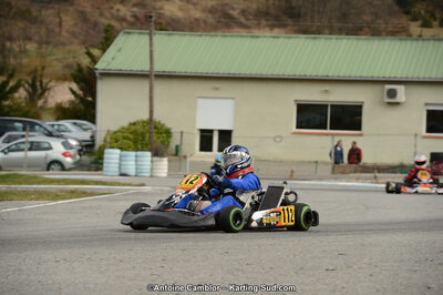 10/03/2013 : 1ère manche du Trophée Vincent Sanchez à Lavelanet (Photos Antoine Camblor) 2013 — karting