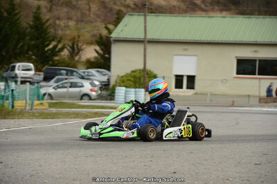 10/03/2013 : 1ère manche du Trophée Vincent Sanchez à Lavelanet (Photos Antoine Camblor) 2013 — karting
