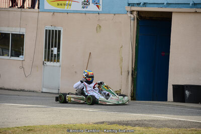 10/03/2013 : 1ère manche du Trophée Vincent Sanchez à Lavelanet (Photos Antoine Camblor) 2013 — karting