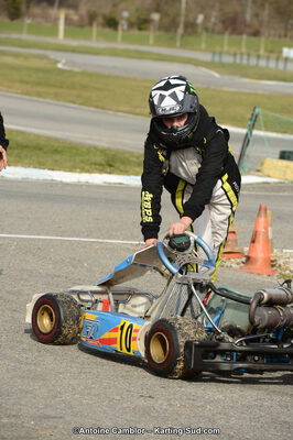 10/03/2013 : 1ère manche du Trophée Vincent Sanchez à Lavelanet (Photos Antoine Camblor) 2013 — karting