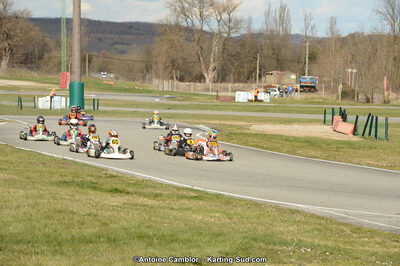 10/03/2013 : 1ère manche du Trophée Vincent Sanchez à Lavelanet (Photos Antoine Camblor) 2013 — karting