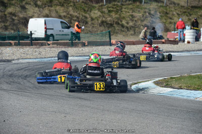 10/03/2013 : 1ère manche du Trophée Vincent Sanchez à Lavelanet (Photos Antoine Camblor) 2013 — karting