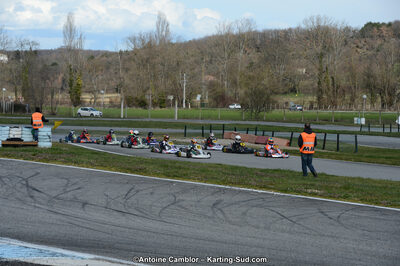 10/03/2013 : 1ère manche du Trophée Vincent Sanchez à Lavelanet (Photos Antoine Camblor) 2013 — karting