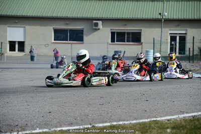 10/03/2013 : 1ère manche du Trophée Vincent Sanchez à Lavelanet (Photos Antoine Camblor) 2013 — karting