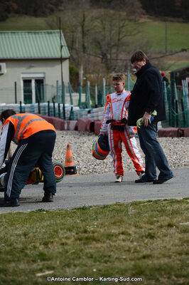 10/03/2013 : 1ère manche du Trophée Vincent Sanchez à Lavelanet (Photos Antoine Camblor) 2013 — karting