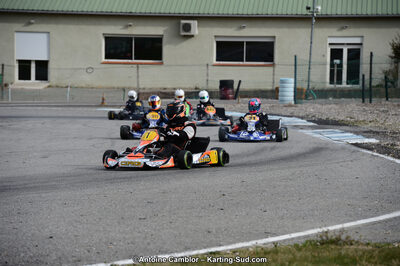 10/03/2013 : 1ère manche du Trophée Vincent Sanchez à Lavelanet (Photos Antoine Camblor) 2013 — karting