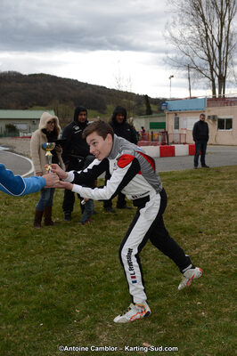 10/03/2013 : 1ère manche du Trophée Vincent Sanchez à Lavelanet (Photos Antoine Camblor) 2013 — karting