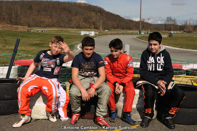 10/03/2013 : 1ère manche du Trophée Vincent Sanchez à Lavelanet (Photos Antoine Camblor) 2013 — karting
