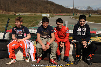 10/03/2013 : 1ère manche du Trophée Vincent Sanchez à Lavelanet (Photos Antoine Camblor) 2013 — karting