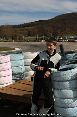 10/03/2013 : 1ère manche du Trophée Vincent Sanchez à Lavelanet (Photos Antoine Camblor) 2013 — karting