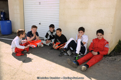 10/03/2013 : 1ère manche du Trophée Vincent Sanchez à Lavelanet (Photos Antoine Camblor) 2013 — karting