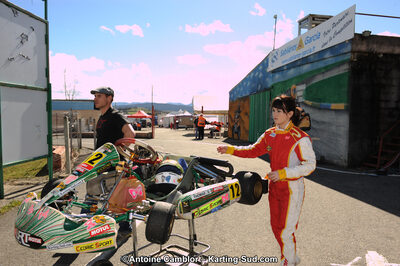 10/03/2013 : 1ère manche du Trophée Vincent Sanchez à Lavelanet (Photos Antoine Camblor) 2013 — karting
