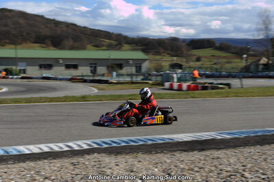 10/03/2013 : 1ère manche du Trophée Vincent Sanchez à Lavelanet (Photos Antoine Camblor) 2013 — karting