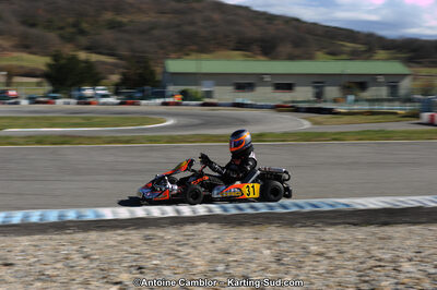10/03/2013 : 1ère manche du Trophée Vincent Sanchez à Lavelanet (Photos Antoine Camblor) 2013 — karting