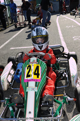 10/03/2013 : 1ère manche du Trophée Vincent Sanchez à Lavelanet (Photos Antoine Camblor) 2013 — karting