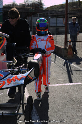 10/03/2013 : 1ère manche du Trophée Vincent Sanchez à Lavelanet (Photos Antoine Camblor) 2013 — karting