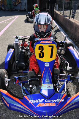 10/03/2013 : 1ère manche du Trophée Vincent Sanchez à Lavelanet (Photos Antoine Camblor) 2013 — karting