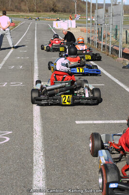 10/03/2013 : 1ère manche du Trophée Vincent Sanchez à Lavelanet (Photos Antoine Camblor) 2013 — karting