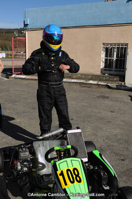 10/03/2013 : 1ère manche du Trophée Vincent Sanchez à Lavelanet (Photos Antoine Camblor) 2013 — karting
